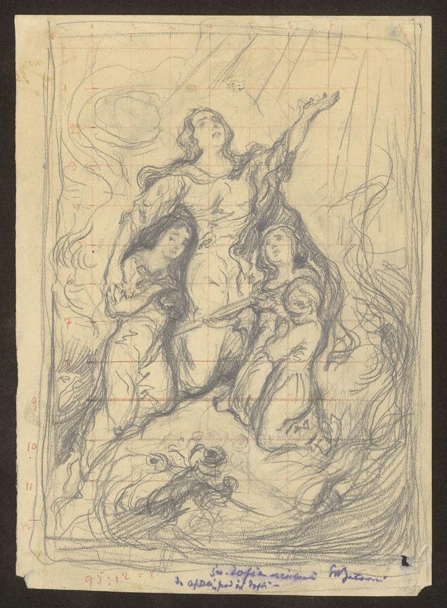 Święta Zofia z c&oacute;rkami