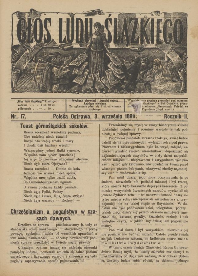 Głos Ludu Ślązkiego. Rocznik&nbsp;2, 1898, numer&nbsp;17