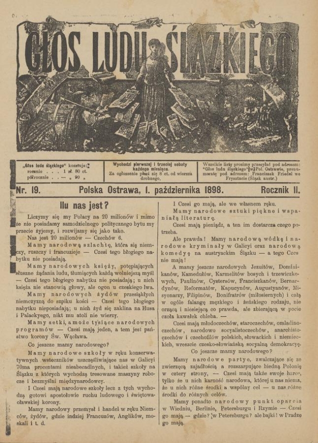 Głos Ludu Ślązkiego. Rocznik&nbsp;2, 1898, numer&nbsp;19