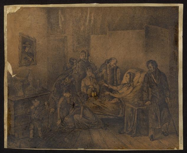 Śmierć matki artysty