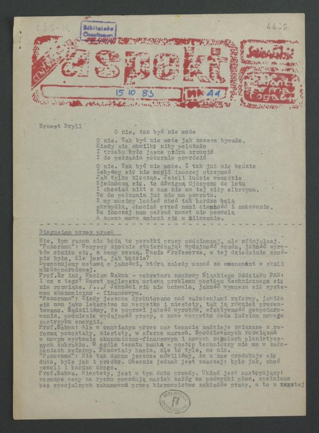 Aspekt. 1983, numer&nbsp;44